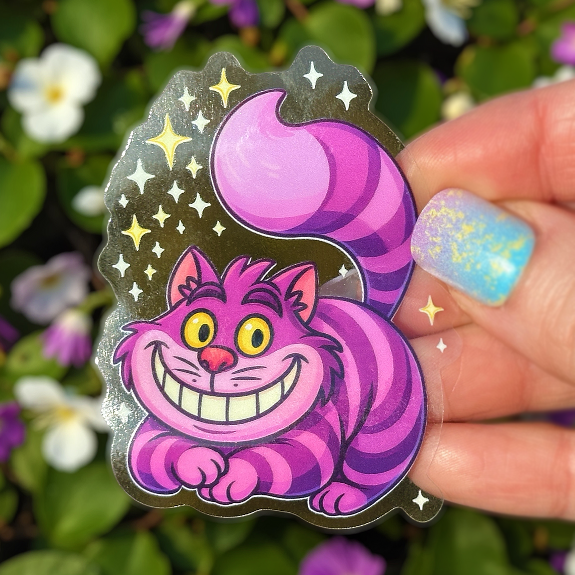 Cheshire Cat Sticker