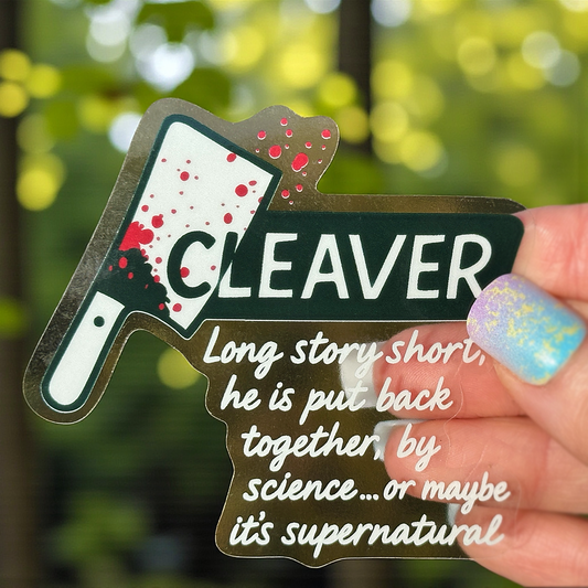 Cleaver Sticker