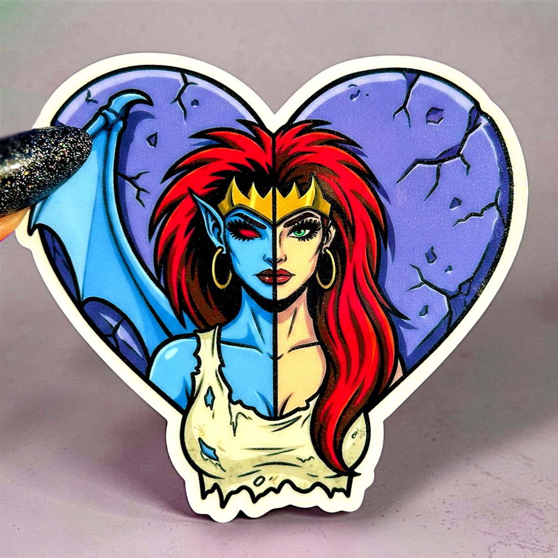 Demona Duality Sticker