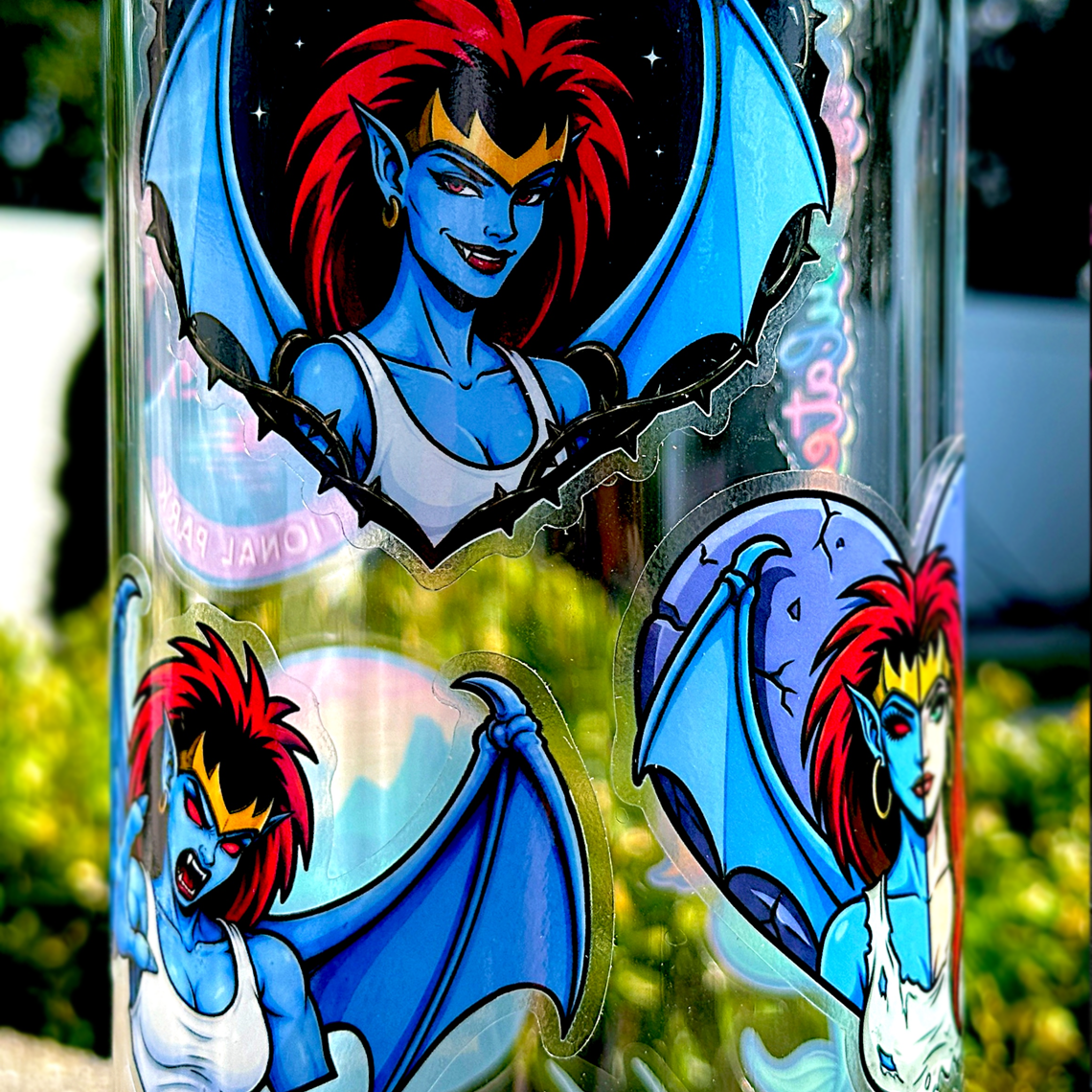 Angry Demona Sticker