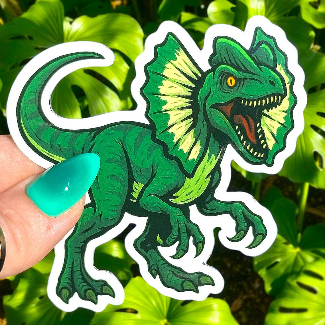 Dilophosaurus Sticker