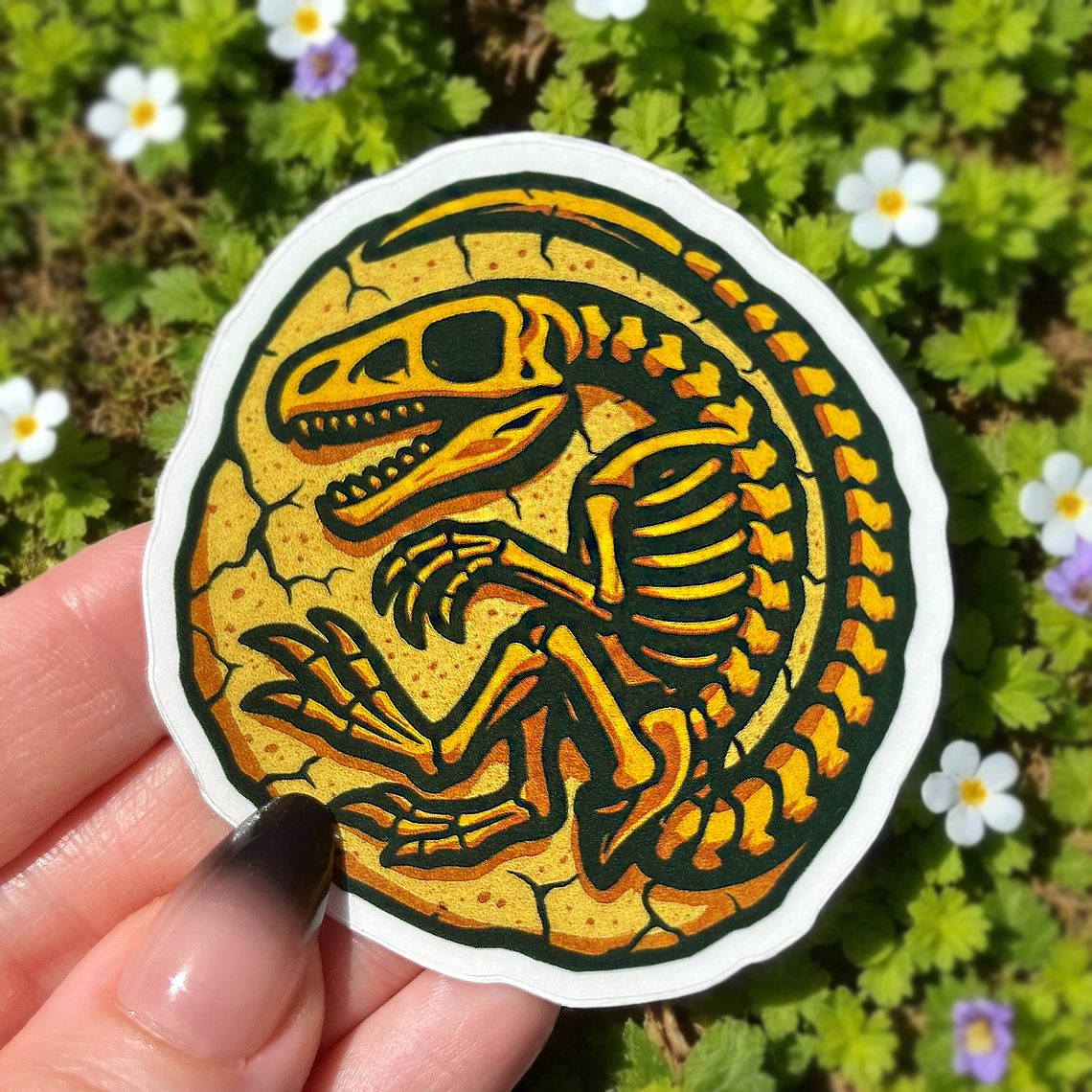 Dino Dig Sticker