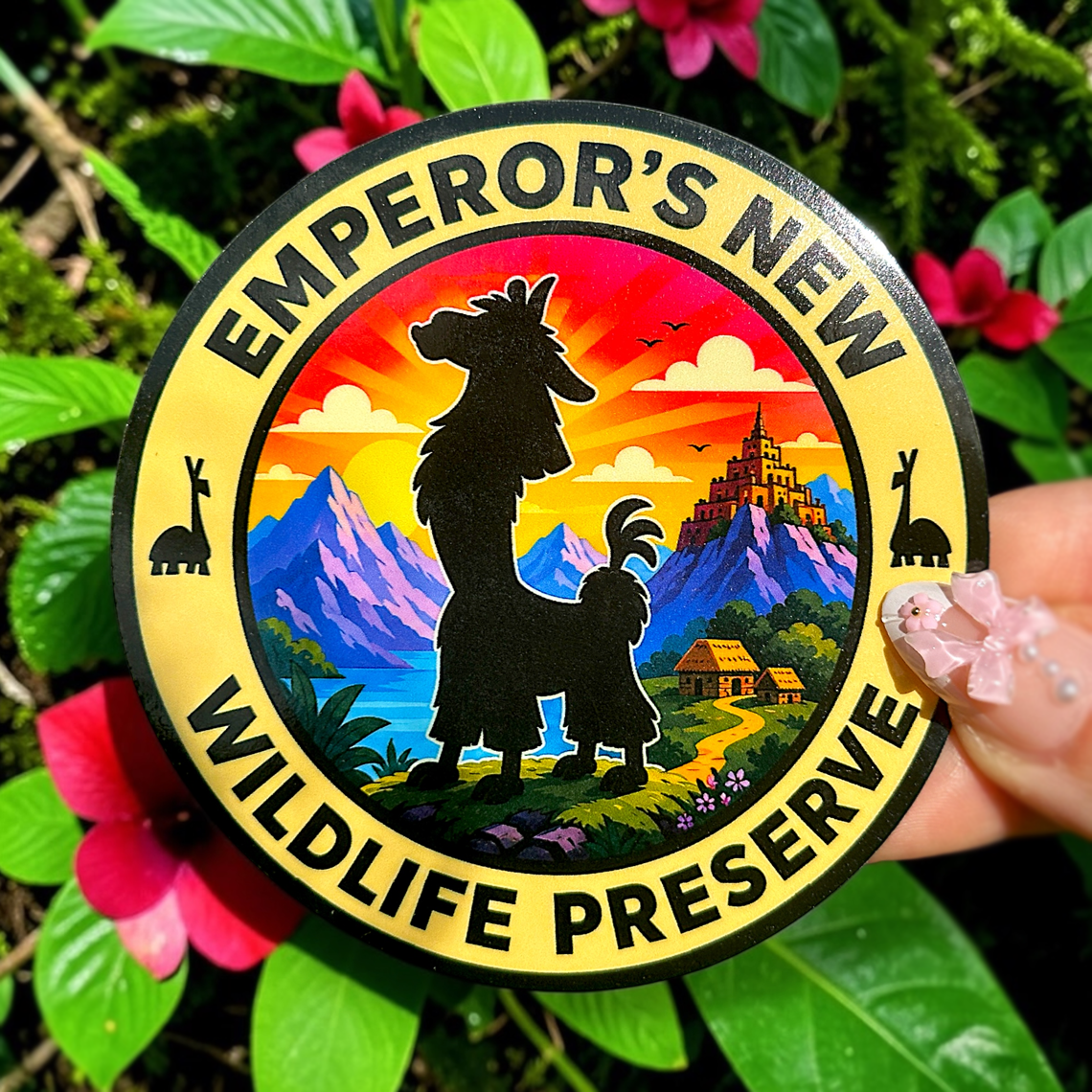 Emperors New Wildlife Preserve Sticker