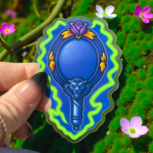 Enchanted Mirror Sticker