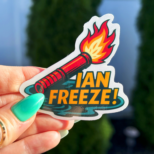 Ian Freeze Sticker