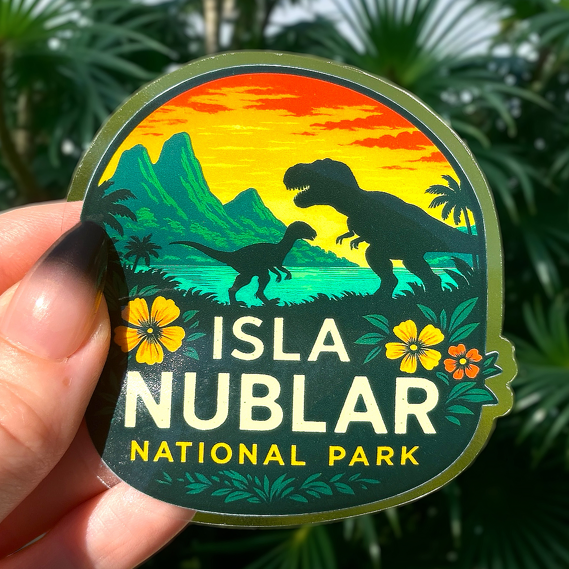 Isla Nublar National Park Sticker