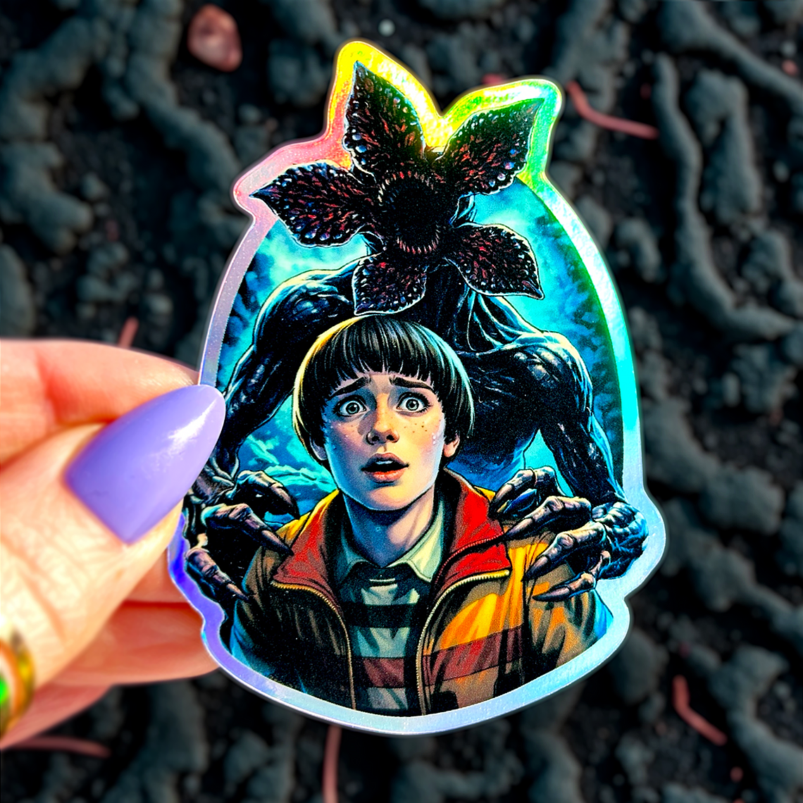 It Got Me Will Holographic Sticker