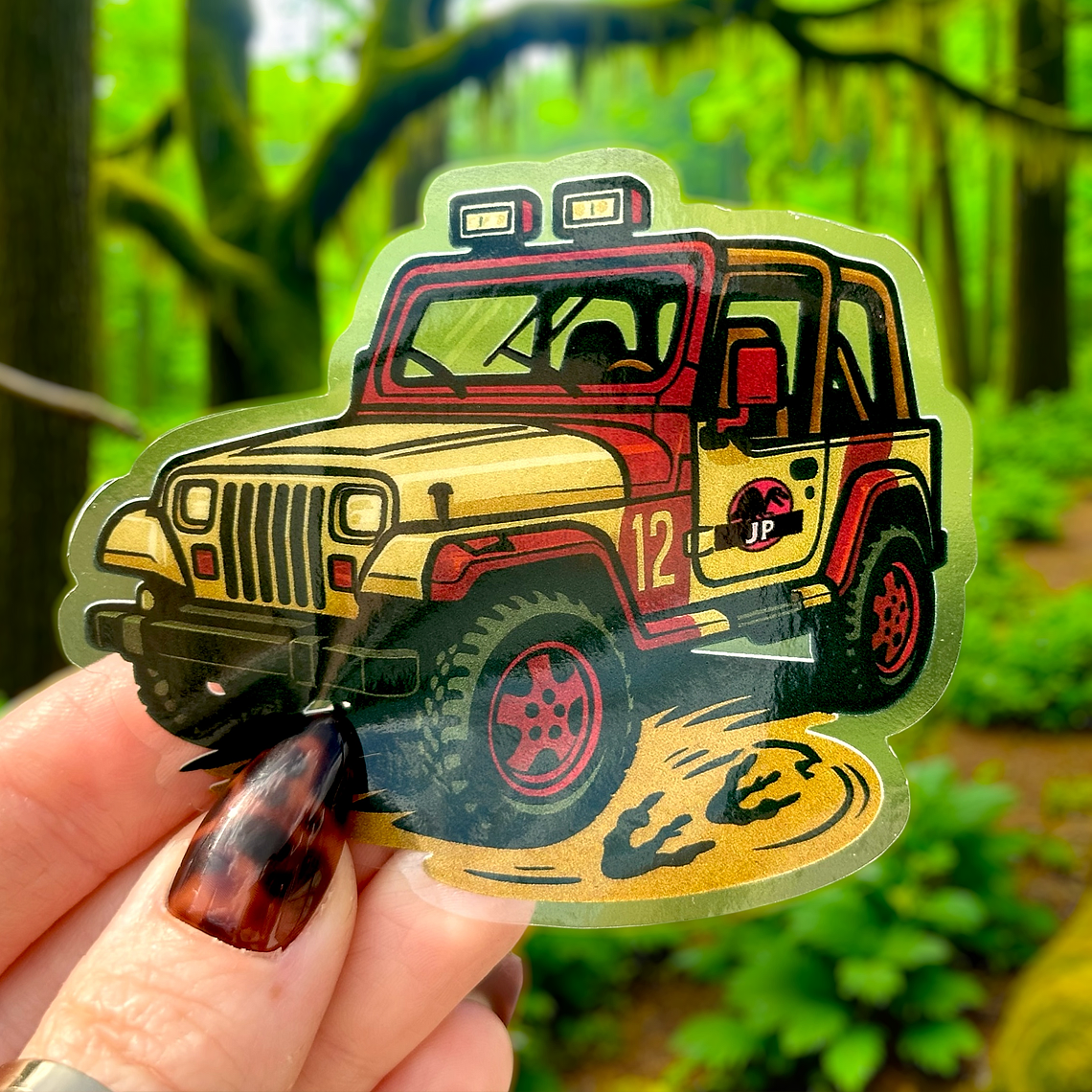 JP Jeep Sticker