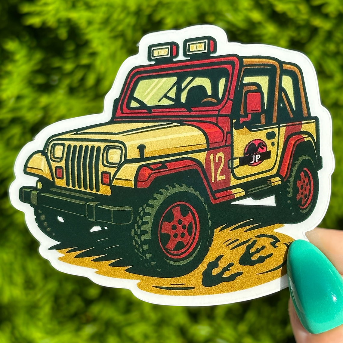 JP Jeep Sticker