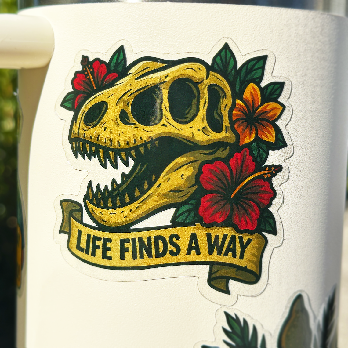 Life Finda A Way Sticker