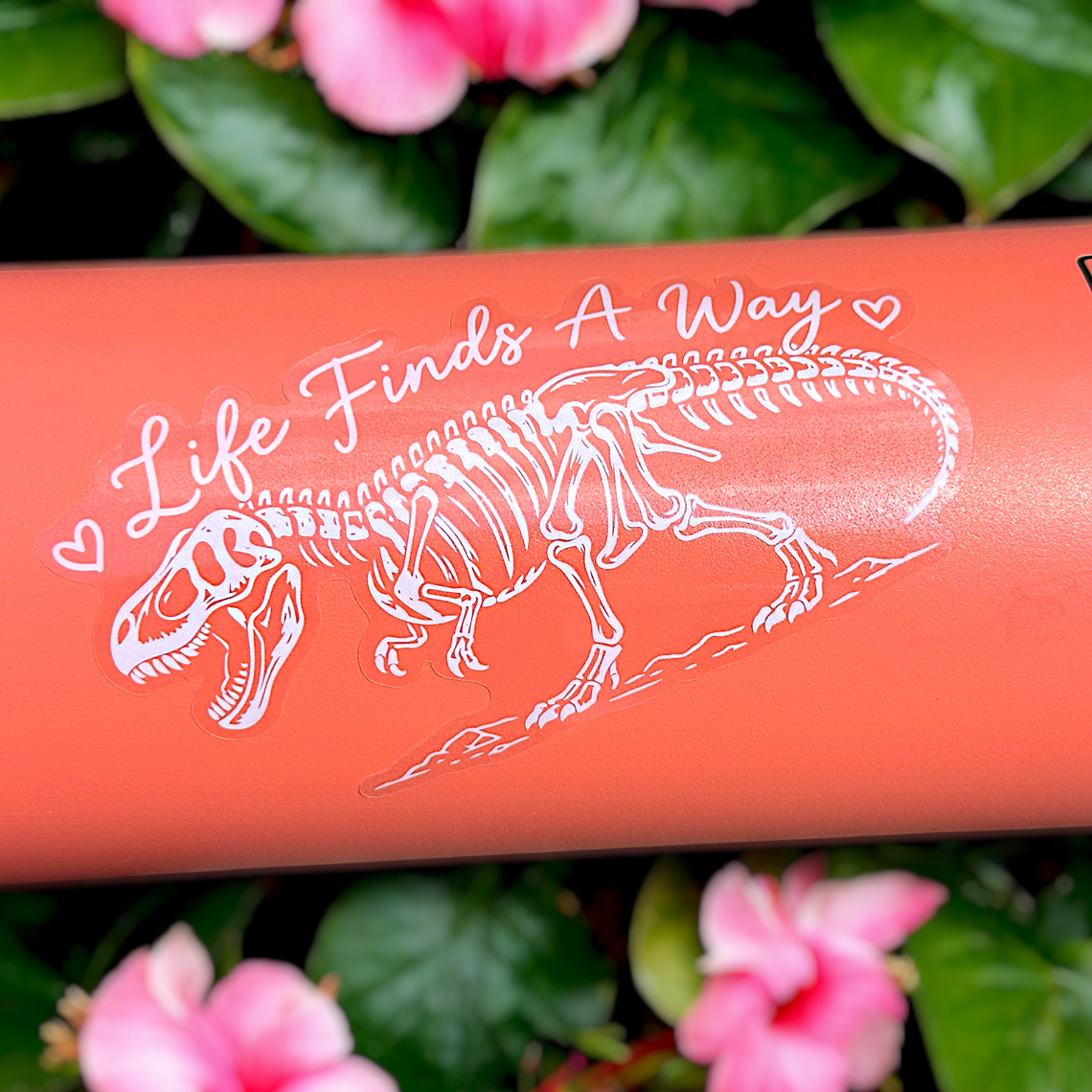 Life Finds A Way T-Rex Sticker