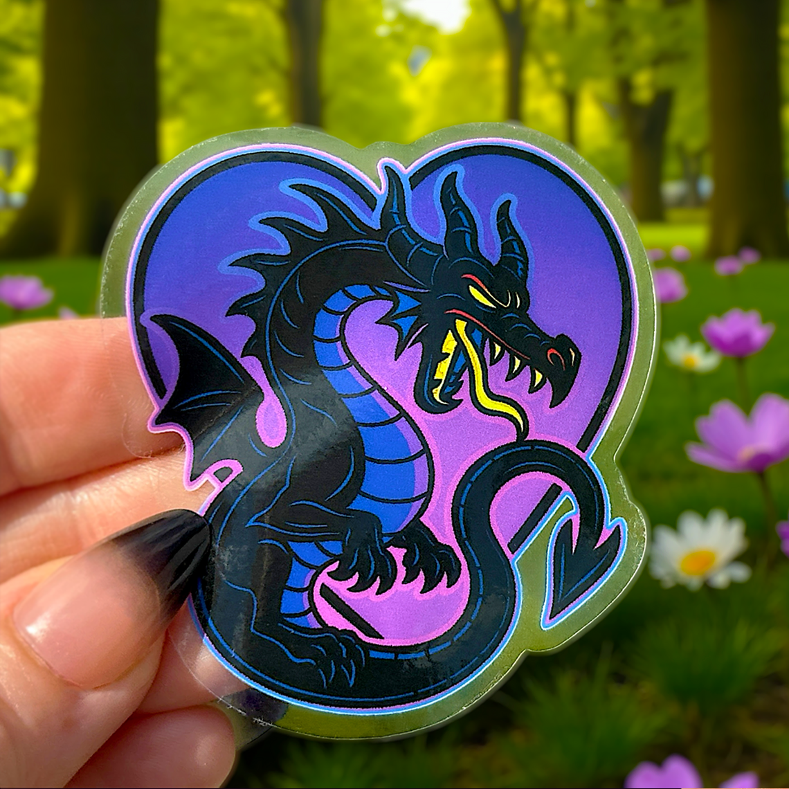 Maleficent Dragon Sticker
