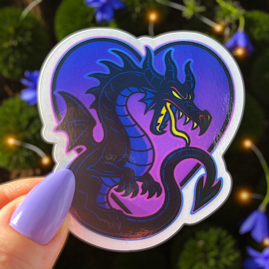 Maleficent Dragon Sticker