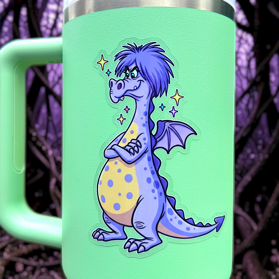 Madam Mim Dragon Sticker