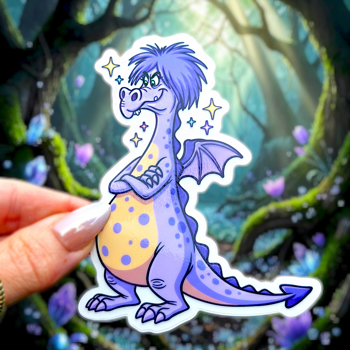 Madam Mim Dragon Sticker