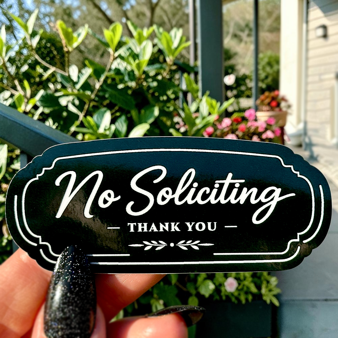 No Soliciting Sticker Bundle