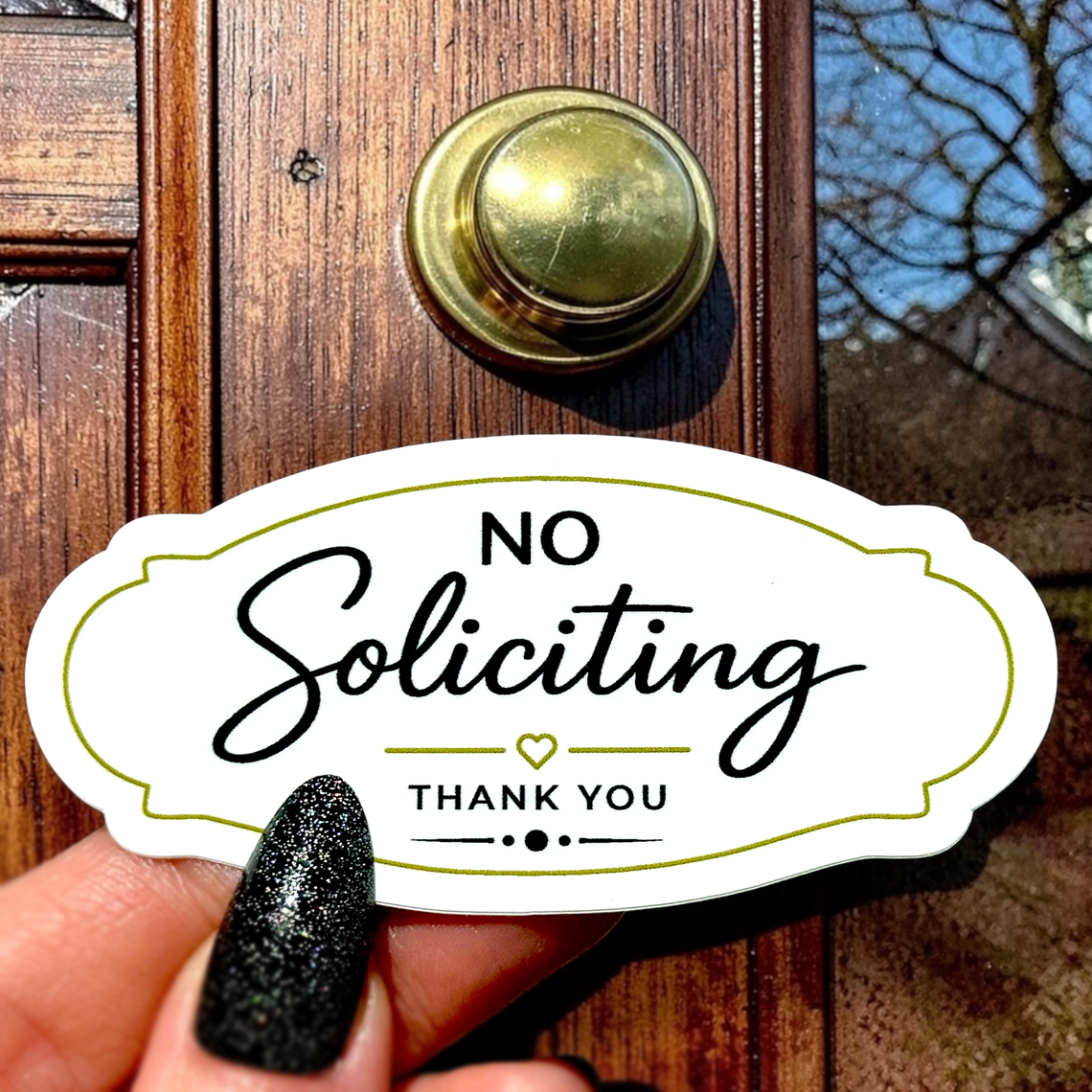 No Soliciting Sticker Bundle