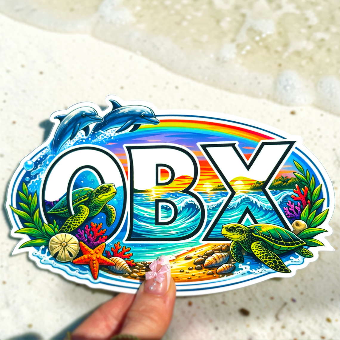 OBX Outer Banks Decal