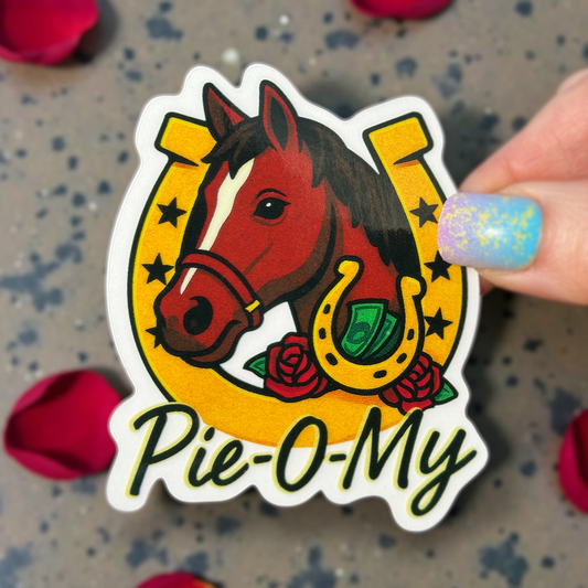 Pie-O-My Sticker