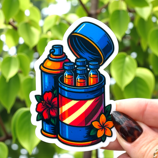 Shaving Cream DNA Sticker