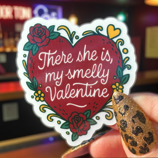 My Smelly Valentine Sticker