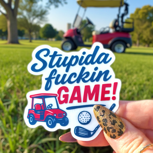 Stupida Fuckin' Game Sticker