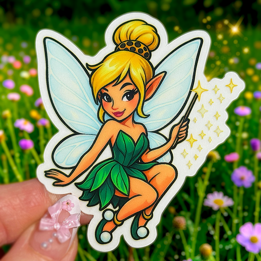 Tinkerbell Wand Sticker