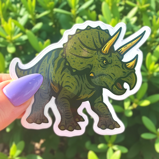 Triceratops Sticker