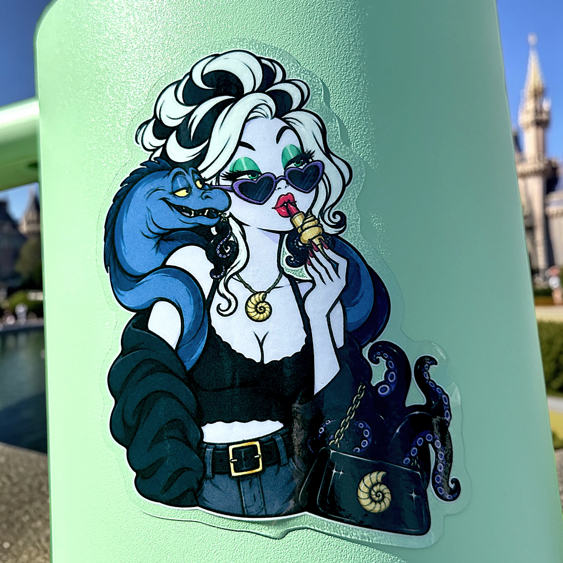 Ursula Sea Witch Influencer Sticker