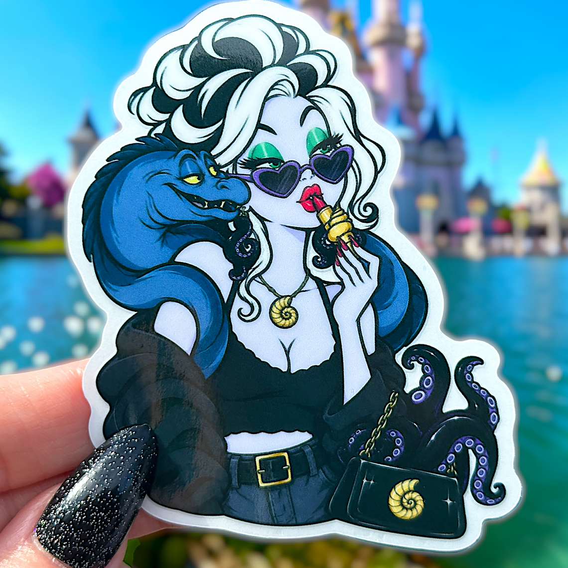 Ursula Sea Witch Influencer Sticker
