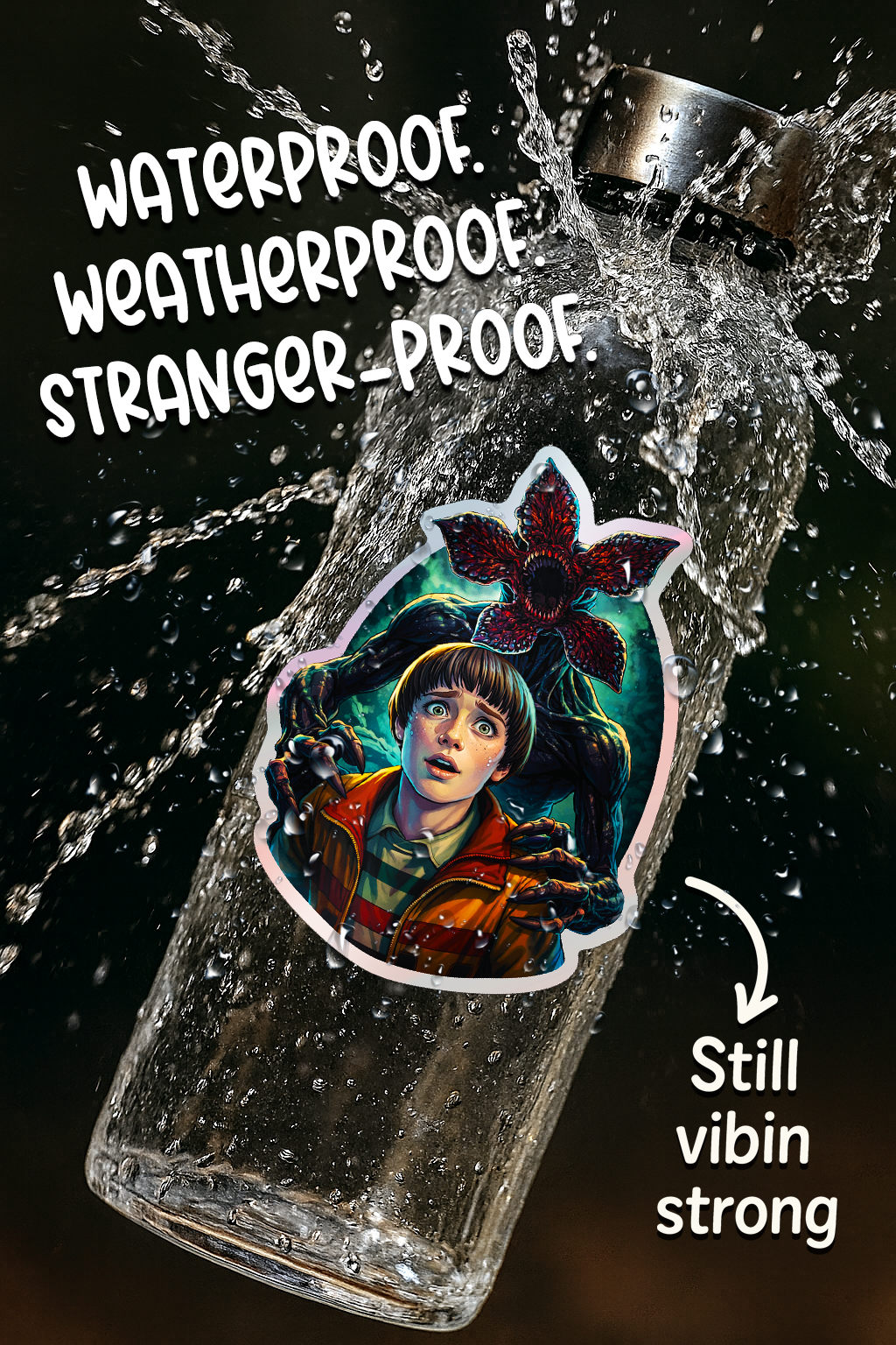 It Got Me Will Holographic Sticker